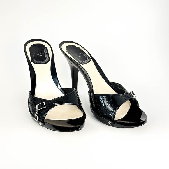 Dior Black Heels Authentic - Picture 1 of 11